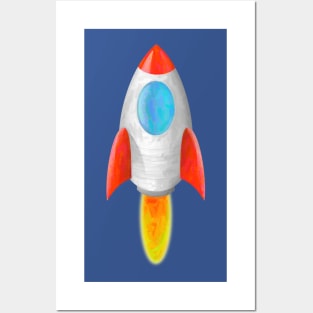 The Cutest Rocket Posters and Art